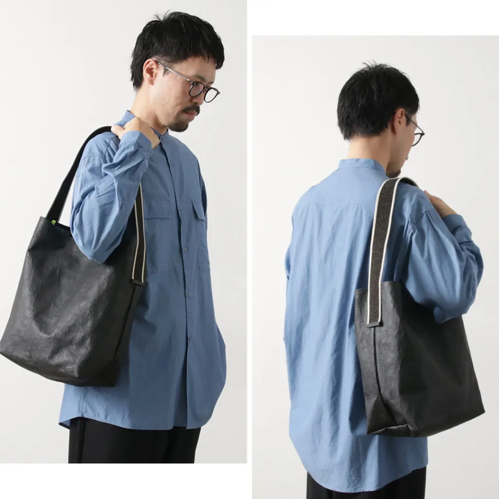 SENTI / Dyneema Leather Box Type Shoulder Bag