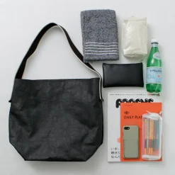 SENTI / Dyneema Leather Box Type Shoulder Bag