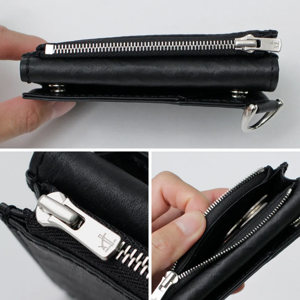 SENTI / Dyneema Leather Trifold Slim Wallet