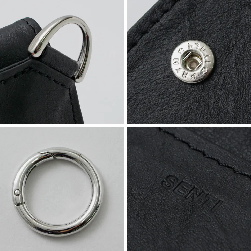 SENTI / Dyneema Leather Trifold Slim Wallet