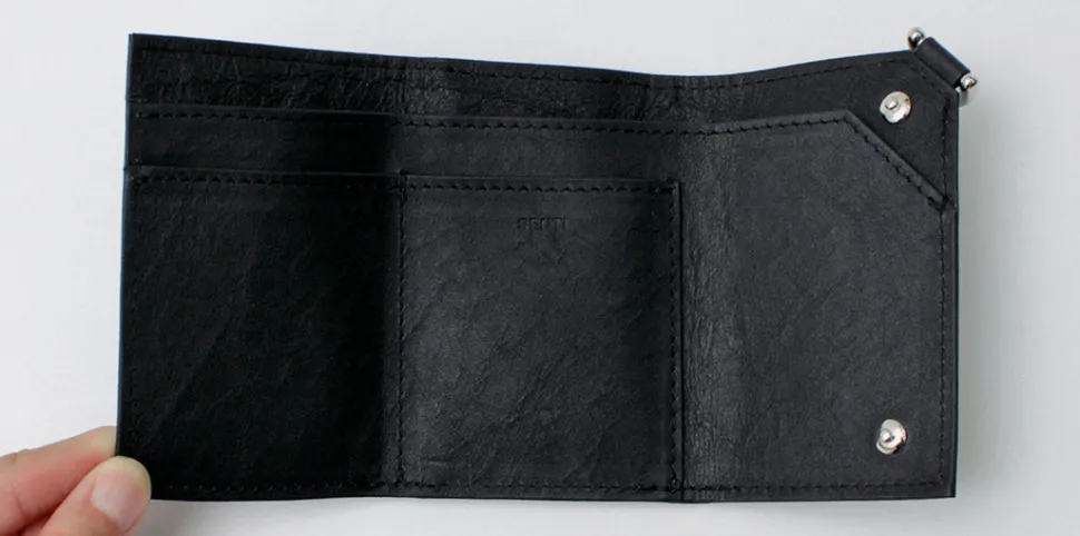 SENTI / Dyneema Leather Trifold Slim Wallet