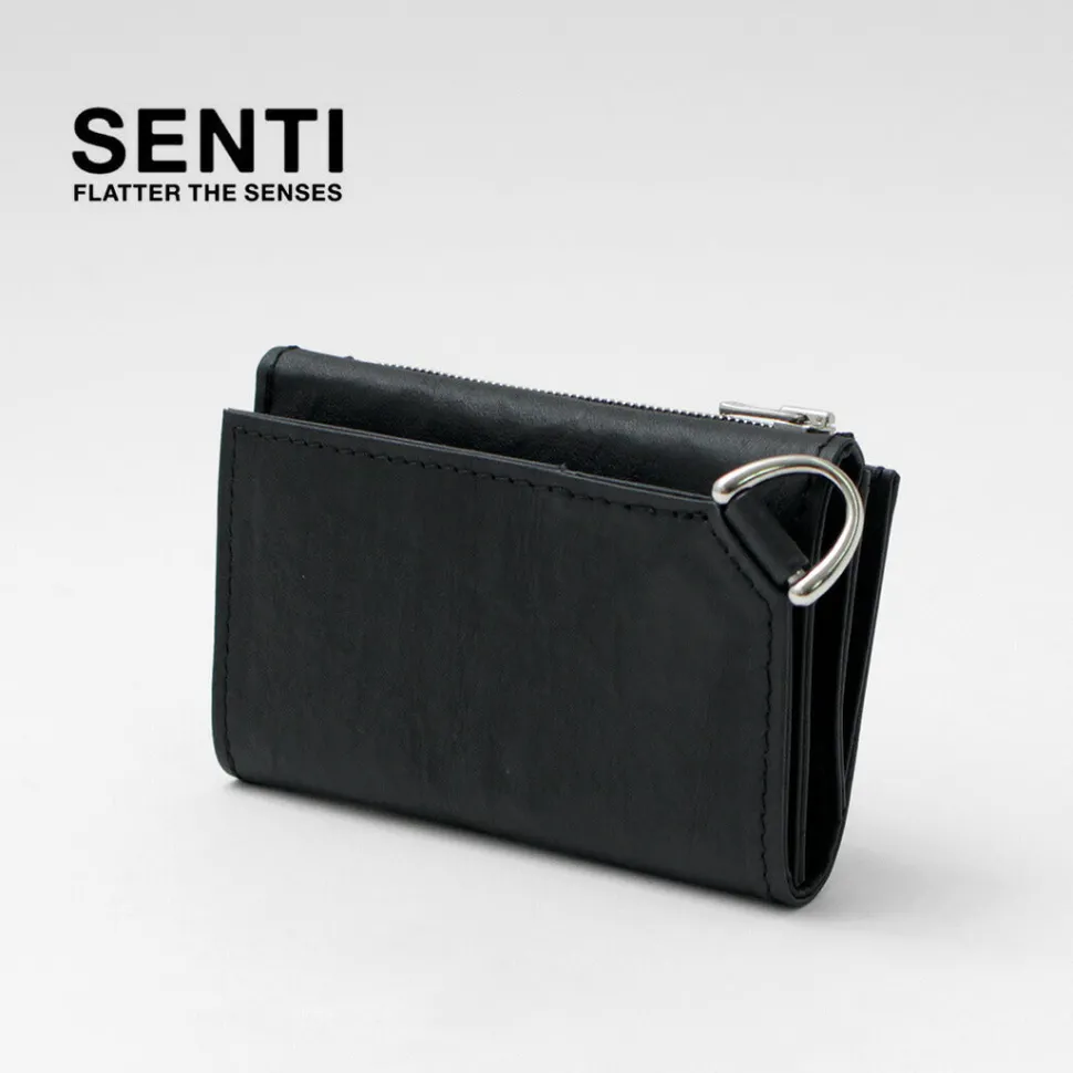 SENTI / Dyneema Leather Trifold Slim Wallet