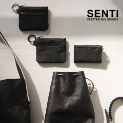 SENTI / Dyneema Leather Trifold Slim Wallet