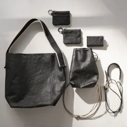 SENTI / Dyneema Leather Trifold Slim Wallet