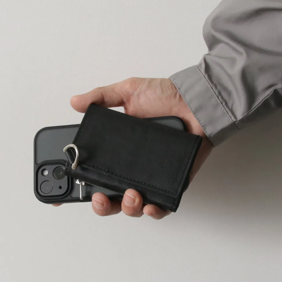 SENTI / Dyneema Leather Trifold Slim Wallet