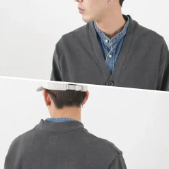 SI / Moss Stitch Pigment Cardigan