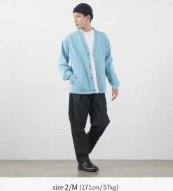 SI / Moss Stitch Pigment Cardigan