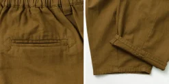SLOW HANDS / Back Satin Poofy Tuck Pants