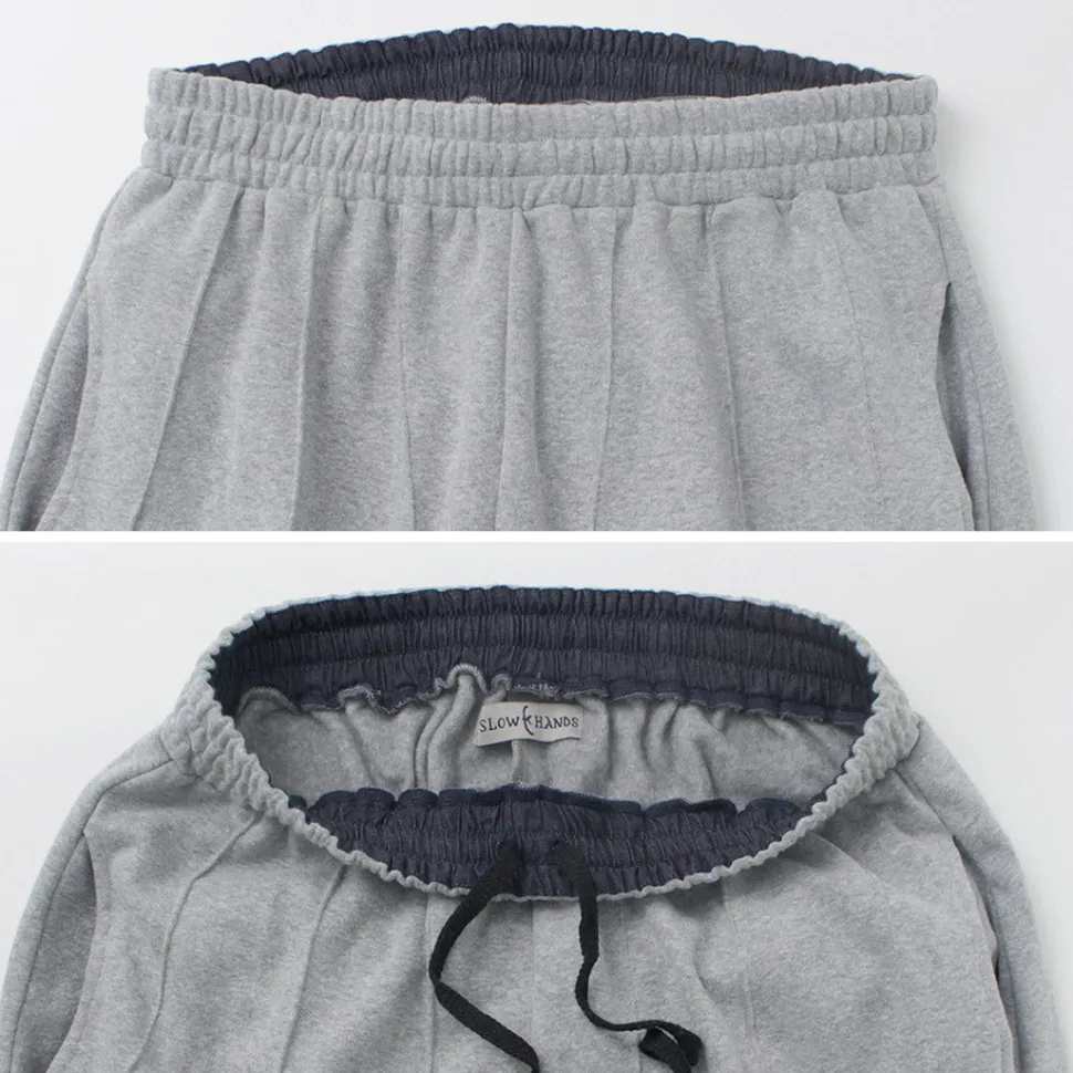 SLOW HANDS / Cotton Fleece Moroccan Pants