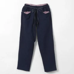 SLOW HANDS / Denim Stretch Pile Wandering Pants