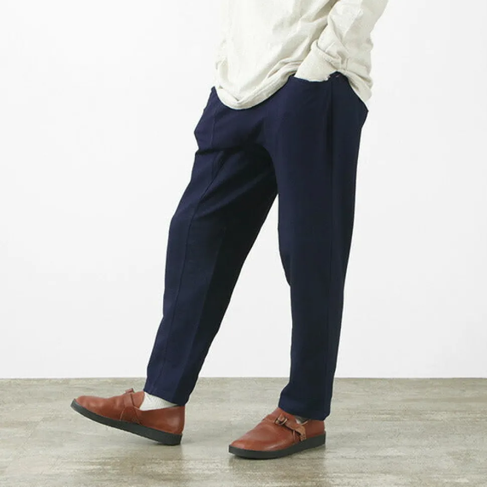 SLOW HANDS / Denim Stretch Pile Wandering Pants