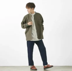 SLOW HANDS / Denim Stretch Pile Wandering Pants