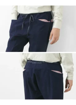 SLOW HANDS / Denim Stretch Pile Wandering Pants
