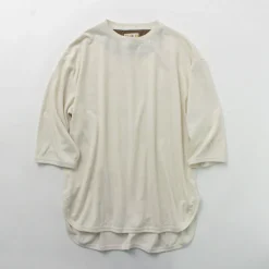 SLOW HANDS / Hemp Cotton Crew Neck T-Shirt