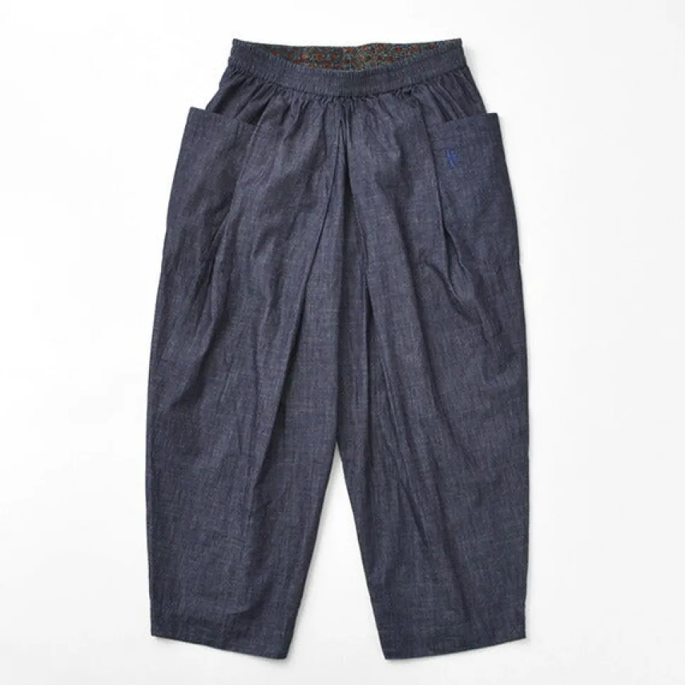 SLOW HANDS / Light Denim Beach Pants