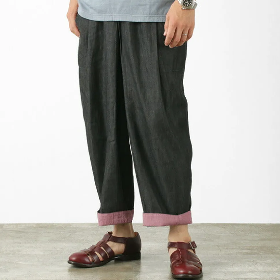 SLOW HANDS / Light Denim Beach Pants
