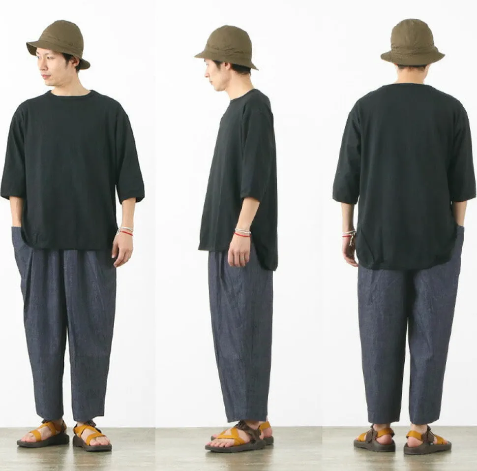 SLOW HANDS / Light Denim Beach Pants