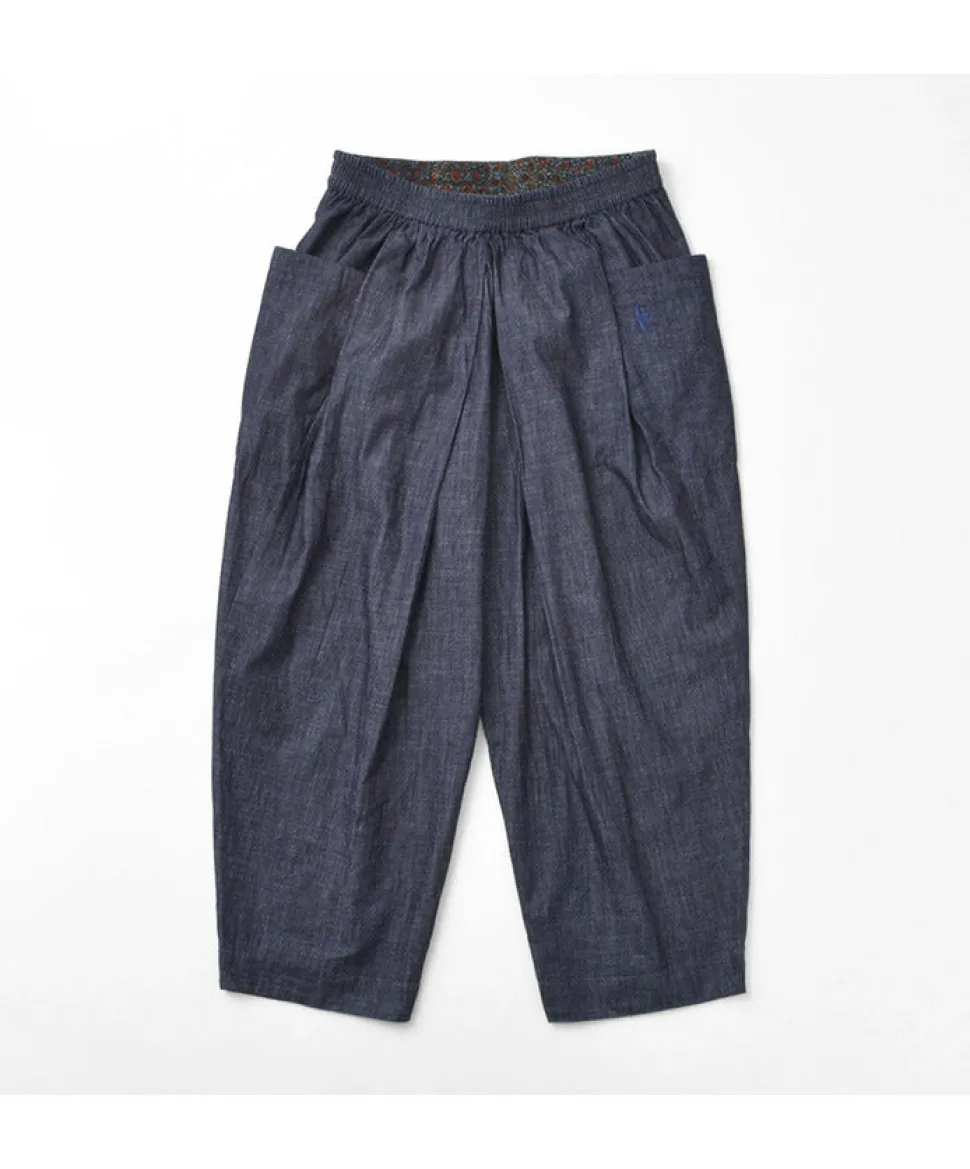SLOW HANDS / Light Denim Beach Pants