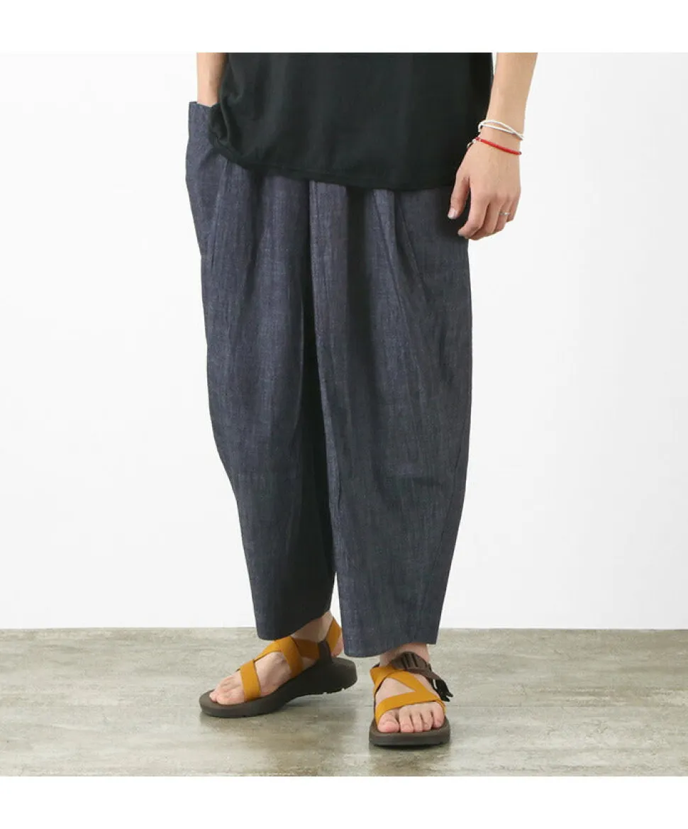 SLOW HANDS / Light Denim Beach Pants