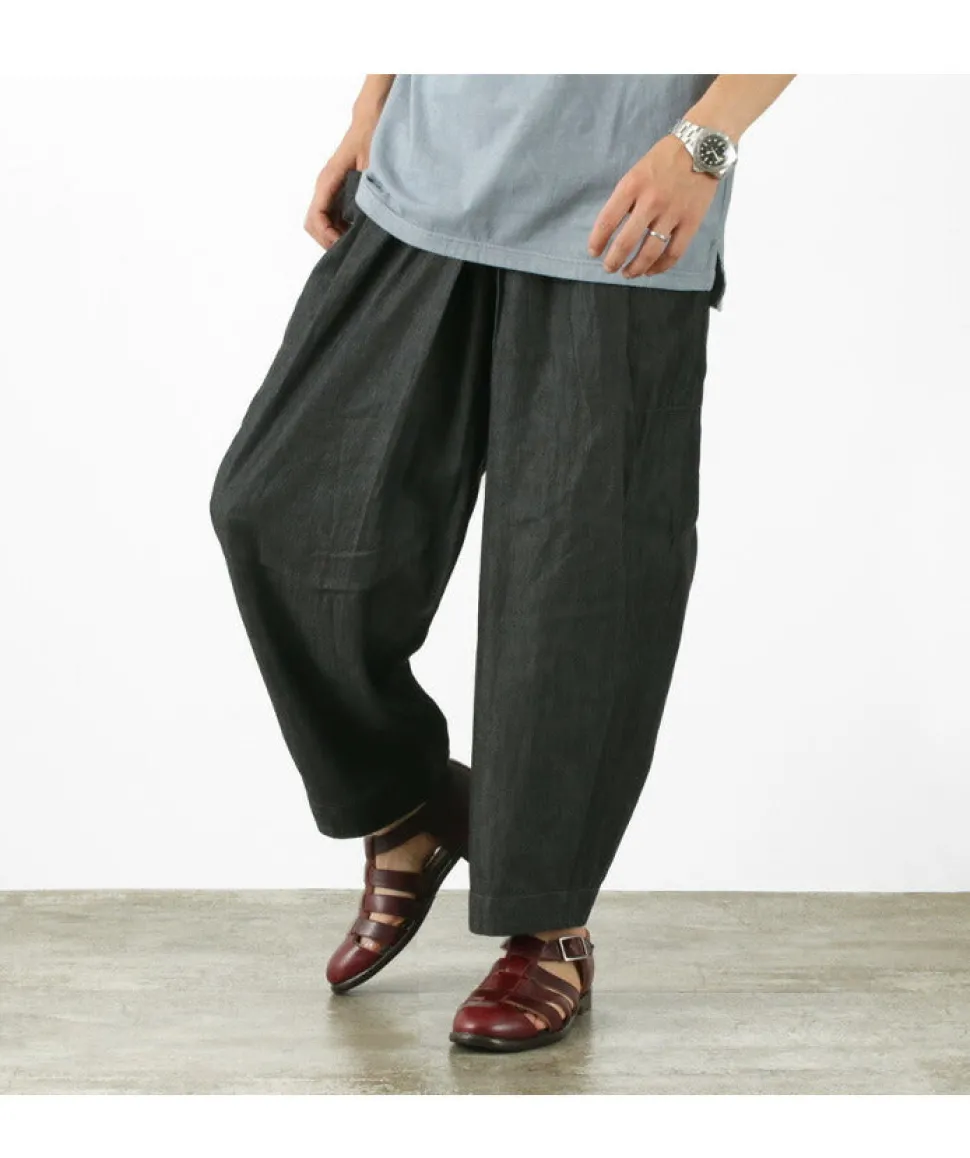 SLOW HANDS / Light Denim Beach Pants