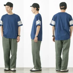 SLOW HANDS / Tie-Dye Sleeve T-Shirt