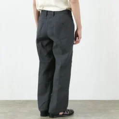 SLOW HANDS / Triple gauze tuck work trousers