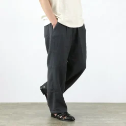 SLOW HANDS / Triple gauze tuck work trousers