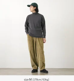 SLOW HANDS / Wide Corduroy Poofy Tuck Pants