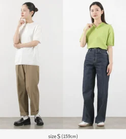 SOGLIA / Cotton Fitted Seamless Henry Neck Knit Tee