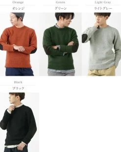 SOGLIA / LANDNOAHBritish Wool Crewneck Sweater