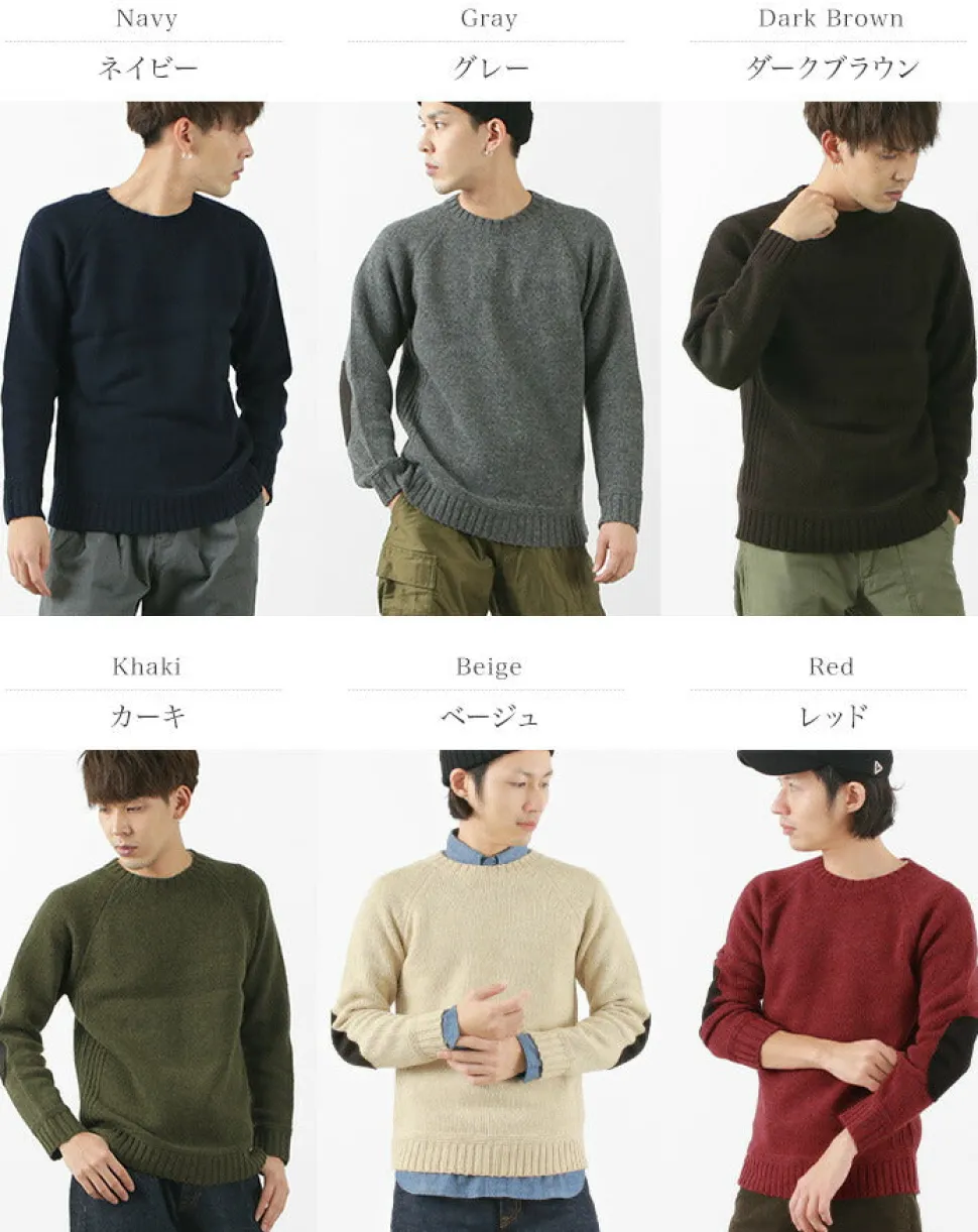 SOGLIA / LANDNOAHBritish Wool Crewneck Sweater