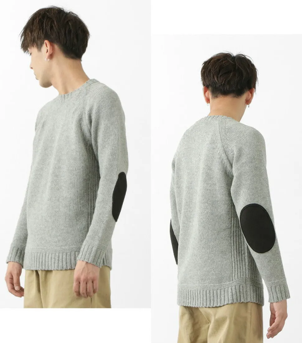 SOGLIA / LANDNOAHBritish Wool Crewneck Sweater