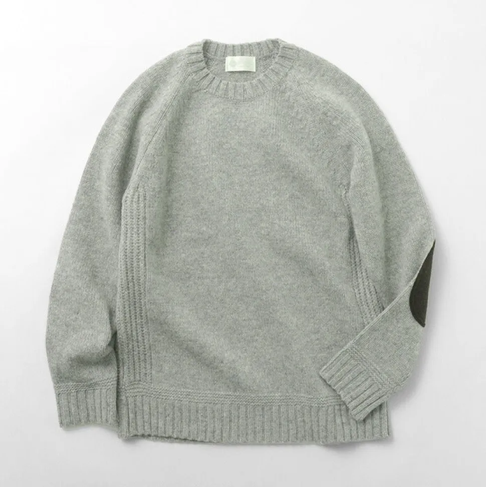 SOGLIA / LANDNOAHBritish Wool Crewneck Sweater
