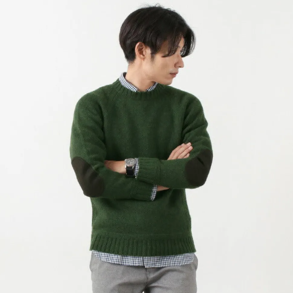 SOGLIA / LANDNOAHBritish Wool Crewneck Sweater