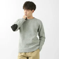 SOGLIA / LANDNOAHBritish Wool Crewneck Sweater