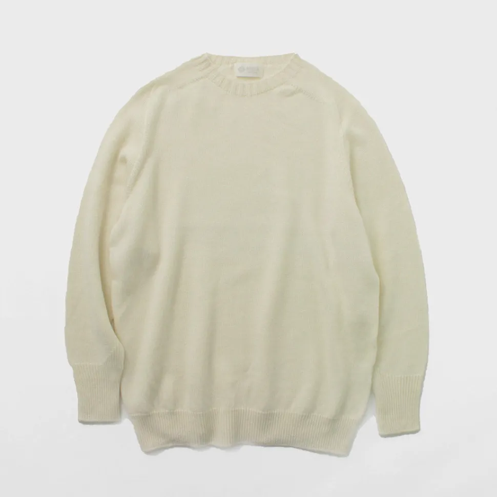 SOGLIA / Weaners Seamless Merino Wool Crew Neck Sweater
