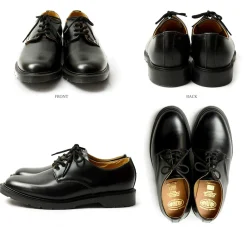SOLOVAIR / Plain toe 4 eyelet shoes
