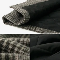 SON OF THE CHEESE / Check Wool Vest