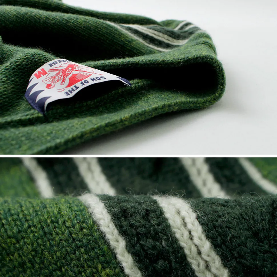 SON OF THE CHEESE / Fringe Knit Cardigan