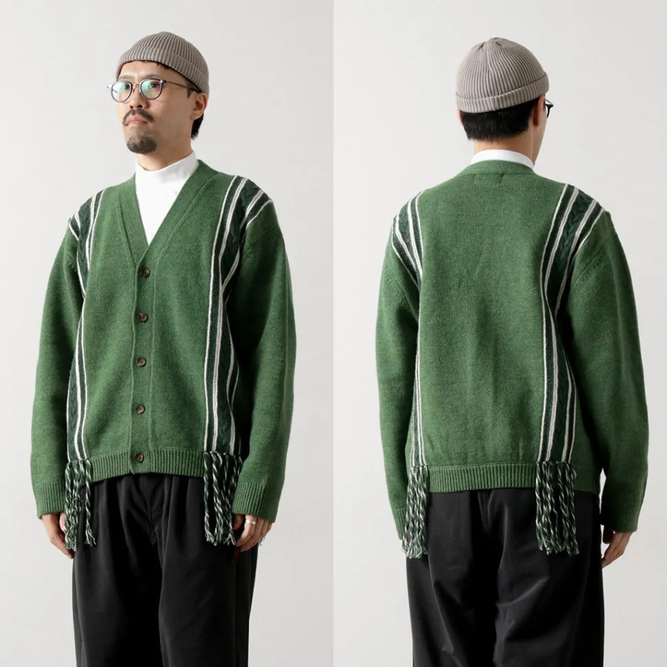 SON OF THE CHEESE / Fringe Knit Cardigan