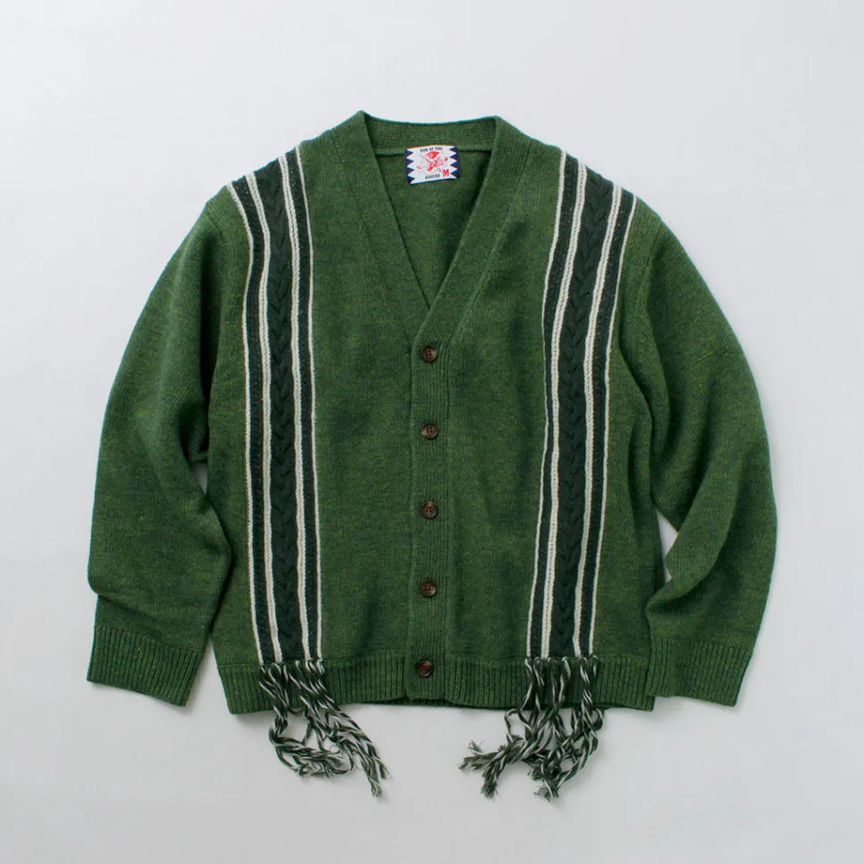 SON OF THE CHEESE / Fringe Knit Cardigan