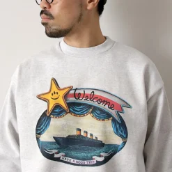 SON OF THE CHEESE / Journey Crewneck Sweatshirt