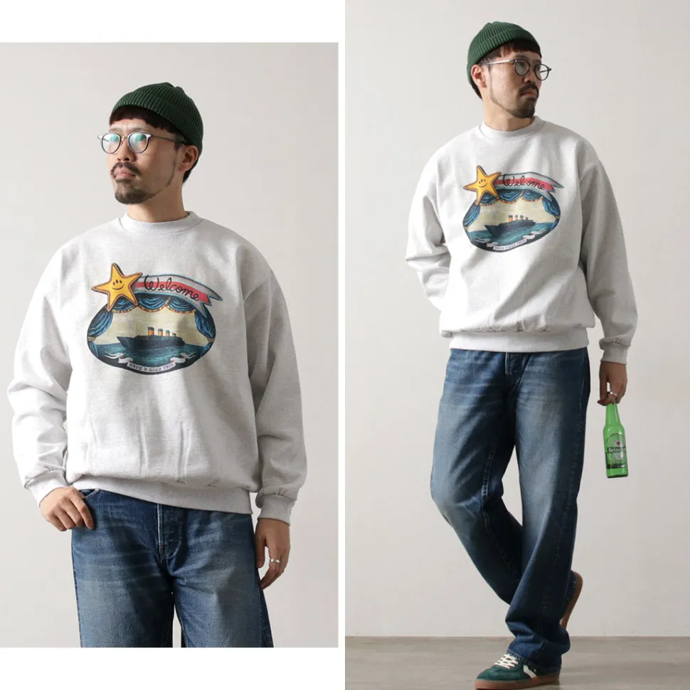 SON OF THE CHEESE / Journey Crewneck Sweatshirt