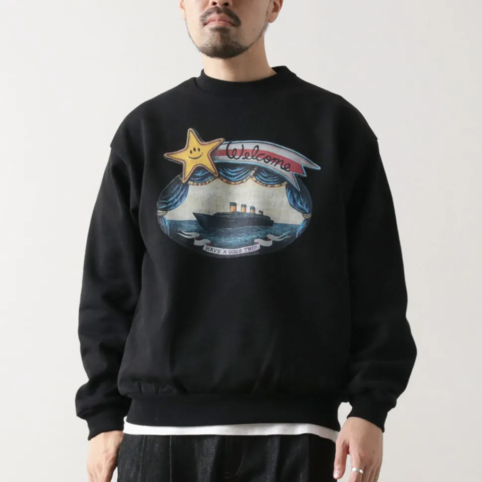 SON OF THE CHEESE / Journey Crewneck Sweatshirt