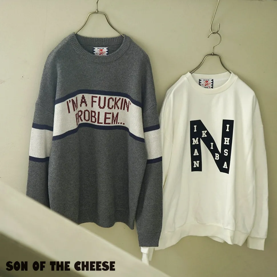 SON OF THE CHEESE / NAMIKIBASHI Crew Neck Sweatshirt