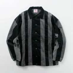 SON OF THE CHEESE / Striped Corduroy Jacket
