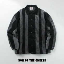 SON OF THE CHEESE / Striped Corduroy Jacket