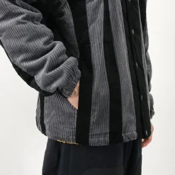 SON OF THE CHEESE / Striped Corduroy Jacket