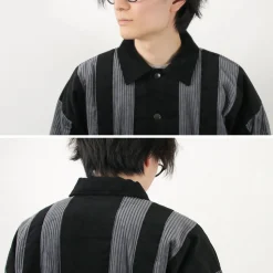 SON OF THE CHEESE / Striped Corduroy Jacket