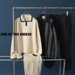 SON OF THE CHEESE / Striped Corduroy Jacket